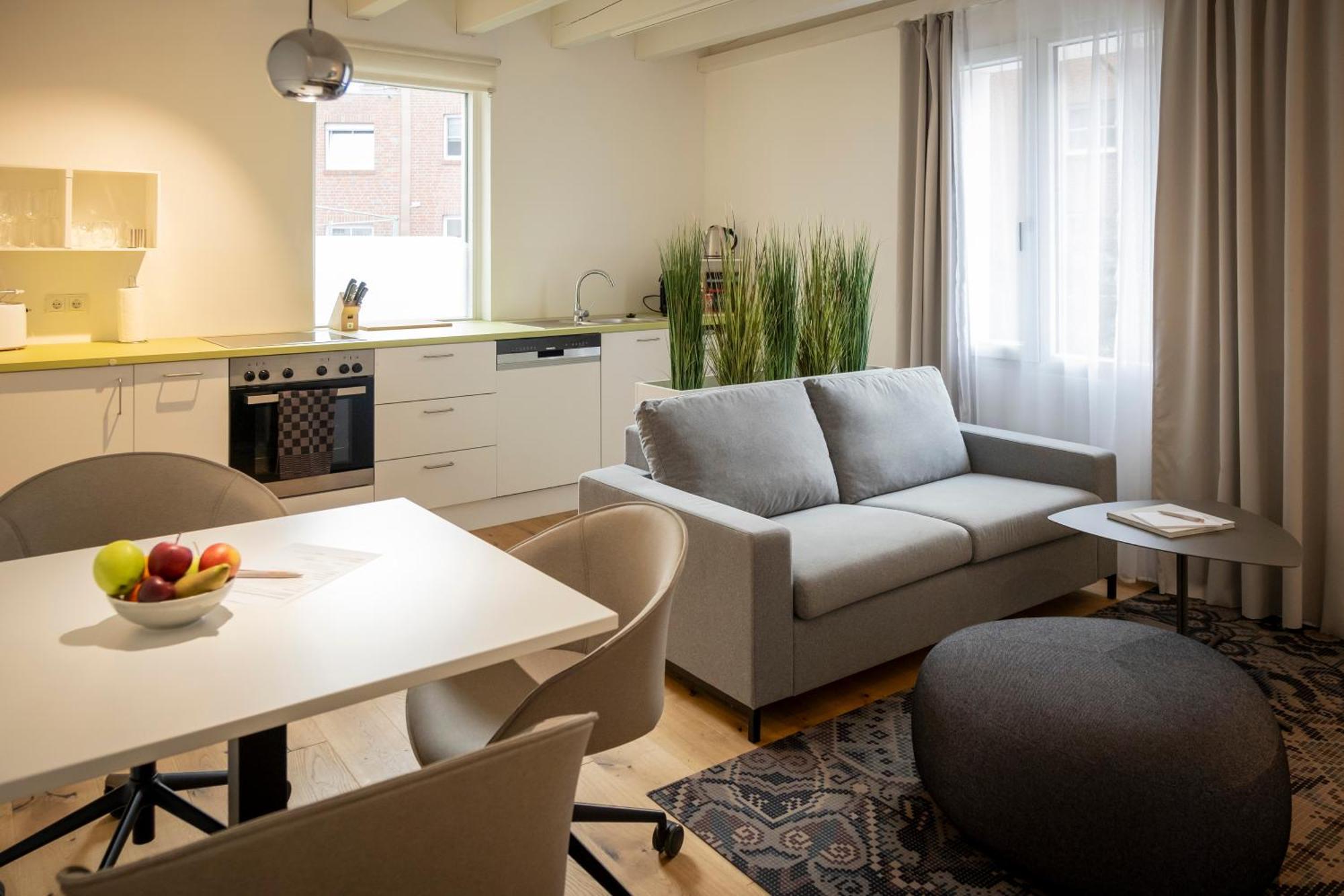 Ferienwohnung Burgstuebchen Nordhorn Bagian luar foto